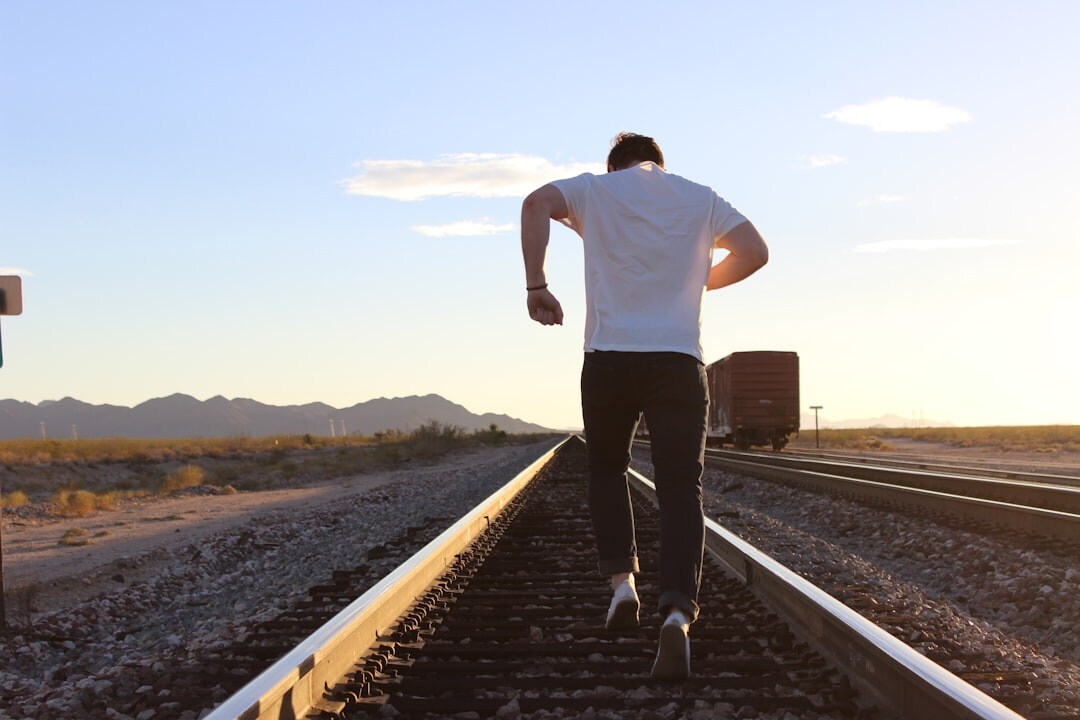 person starting powerful habits