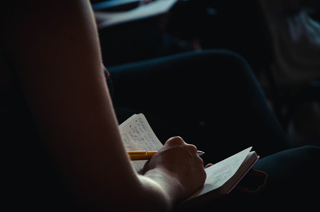 writing detailed notes